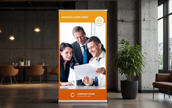 Wide Rollup Standees